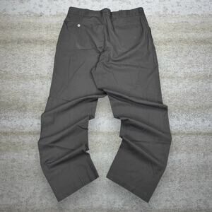 Vintage 90s JCPenney Dress Pants 36x34 Baggy Wide Leg Olive Green Distressed